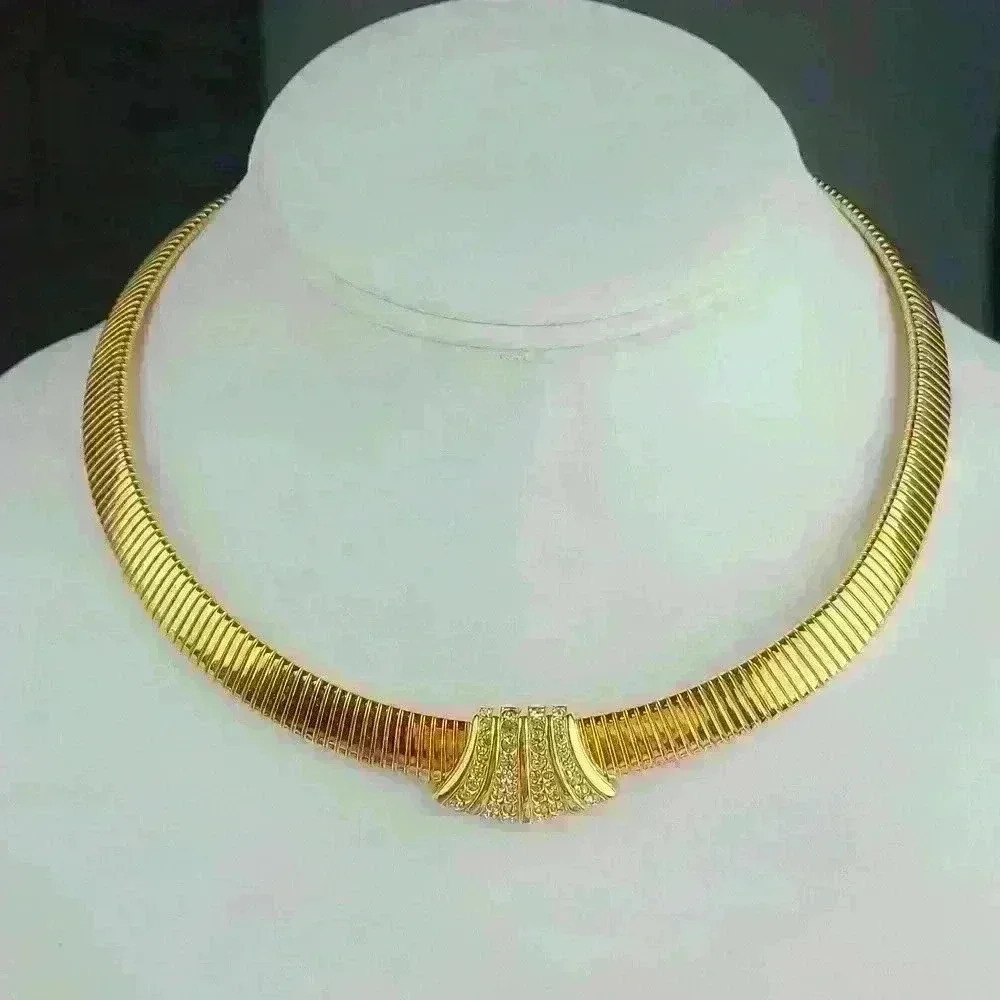 Vintage Napier Gold Tone / Gold Plated necklaces set of 3 - Picture 8 of 16